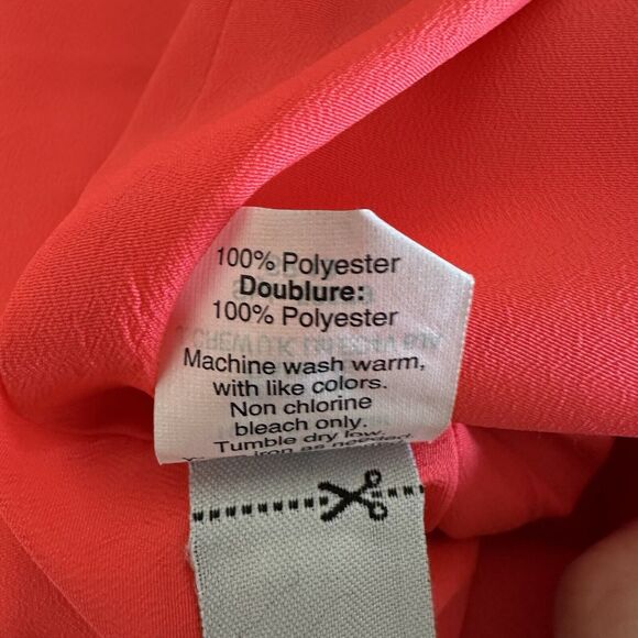 J Crew Dress Women Size 8 Spring Pink Coral Sheath Party Wedding Career Preppy - Picture 10 of 11